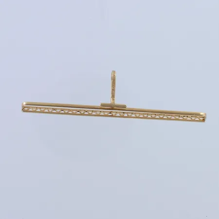 Kravatinpidin, leveys 72mm, 585,  Paino: 3,2 g