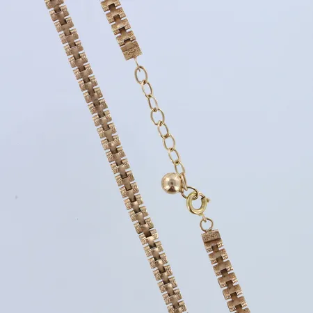 Kaulakoru, pituus 47-50,5cm, 585,  Paino: 10,9 g