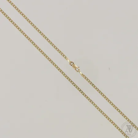 Panssarikaulaketju, pituus 51cm, leveys 2mm, 585 Paino: 5,9 g
