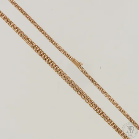 Bismarck-kaulaketju, pituus 52cm, leveys 5-7mm, 585, Paino: 30,5 g