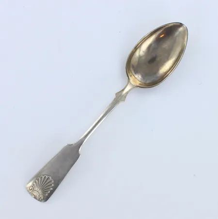 Yksi kahvilusikka, Musla, pituus 124mm, 813,  Paino: 9,5 g