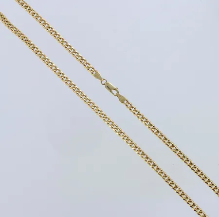 Panssarikaulaketju, pituus 51cm, leveys 4,2mm, 585,  Paino: 11,4 g