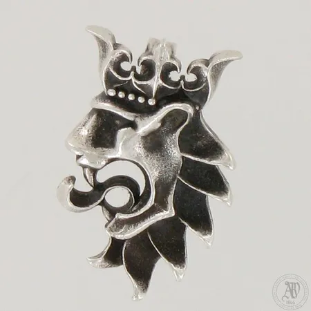 Suomen leijona- riipus, korkeus 30mm, 925,  Paino: 8,8 g