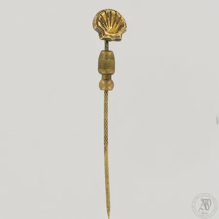 Viallinen rintaneula, 830,  Paino: 1,8 g