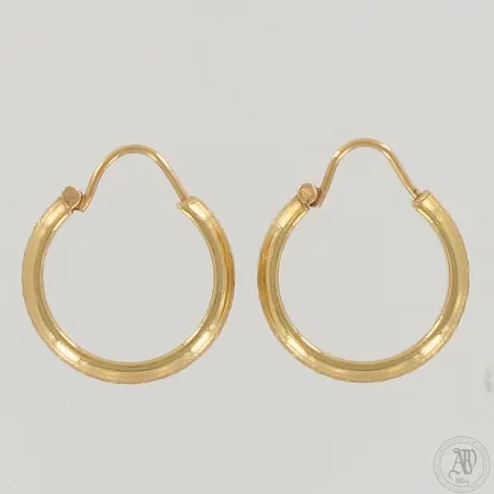 Kuvioidut korvarenkaat, korkeus 20mm, Ø 16mm, 750,  Paino: 1,9 g