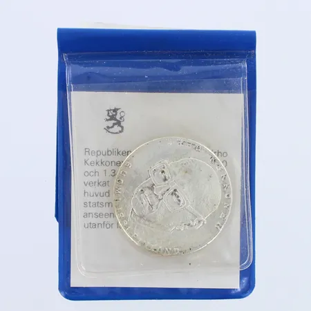Juhlaraha, Urho Kekkonen 1981, nimellisarvo 50mk, 500,   Paino: 20 g