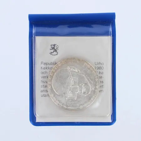 Juhlaraha, Urho Kekkonen 1981, nimellisarvo 50mk, 500,   Paino: 20 g