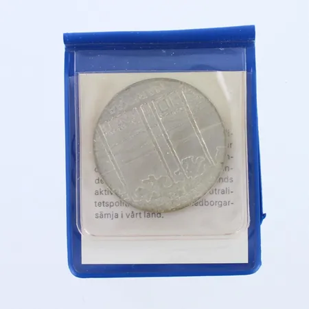 Juhlaraha, Urho Kekkonen 1975, nimellisarvo 10mk, 500,   Paino: 23,4 g
