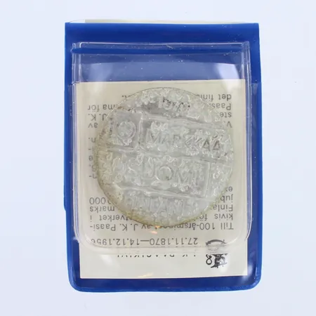 Juhlaraha, J.K Paasikivi 1970, nimellisarvo 10mk, 500,   Paino: 22,1 g