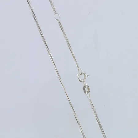 Panssarikaulaketju, pituus 43,5-16,5cm, 925,  Paino: 2,3 g