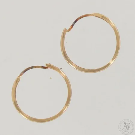 Vialliset korvarenkaat, Ø 15mm, 585,  Paino: 0,4 g