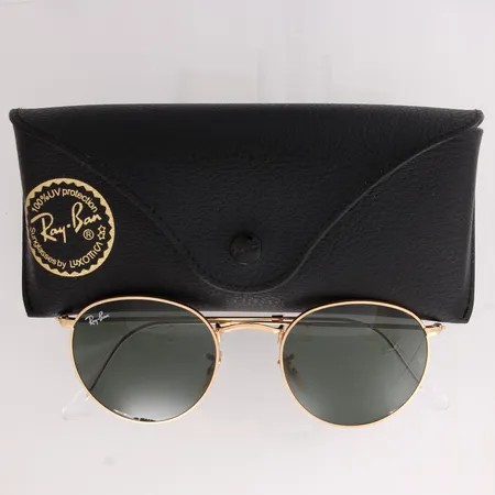 Aurinkolasit, Ray-Ban Round metal, RB3447, 50/21, kotelo  Lähetetään postipakettina.
