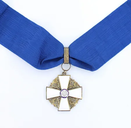 Suomen valkoisen Ruusun Ritarikunnan komentajamerkki, 925br, 