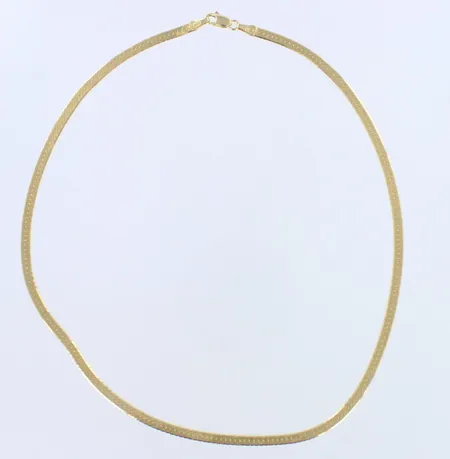 Kaulaketju, leveys 3,2mm, pituus 41cm, 585,  Paino: 8,8 g