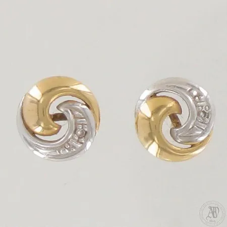 Timanttikorvakorut 2xn.0.005ct, Ø 8mm, 585, Paino: 1 g