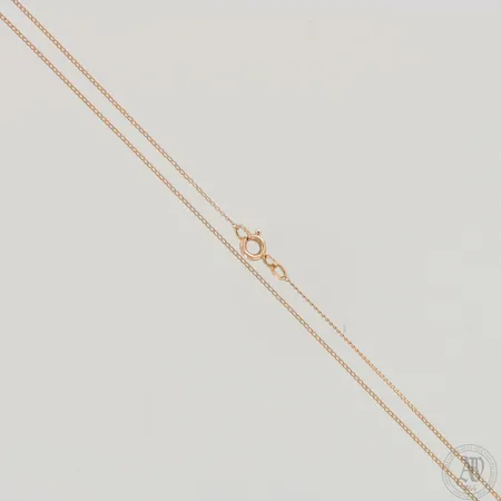 Panssarikaulaketju, pituus 50cm, leveys 1mm, 583,  Paino: 1,7 g