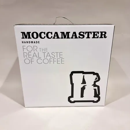 Kahvinkeitin, Moccamaster HB941AO, Hopea, laatikossa, käyttämätön