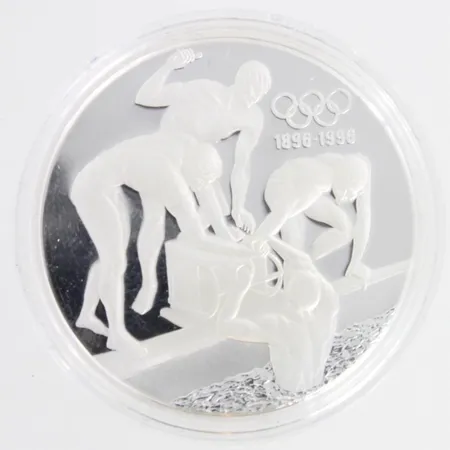 Hopearaha, 20 dollars, 1993 Australia, 925,  Paino: 33,6 g