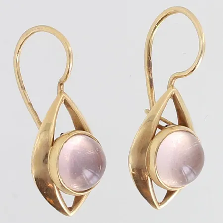Kivikorvakorut , korkeus 24mm, 585br,  Paino: 2 g