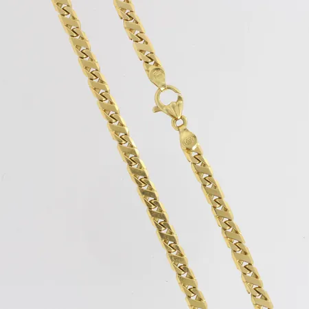 Kaulaketju, pituus 50cm, leveys 5,3mm, 750,  Paino: 59,7 g