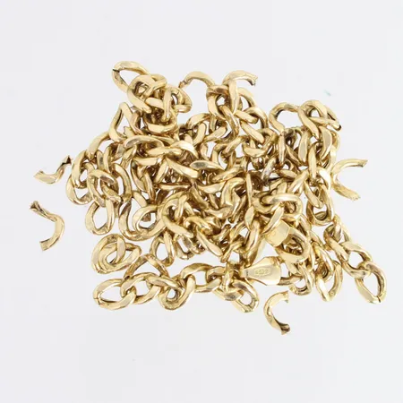 Viallinen kaulaketju, 585,  Paino: 14 g