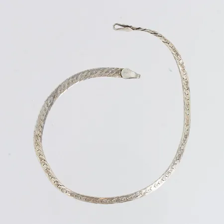 Viallinen ranneketju, 925,  Paino: 2,8 g