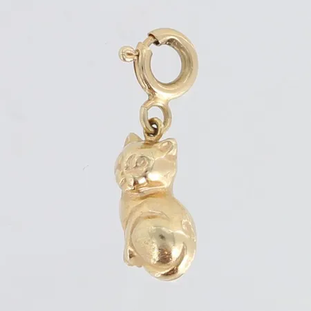 Kissariipus papukaijalukolla, korkeus 21mm, 585,  Paino: 0,6 g