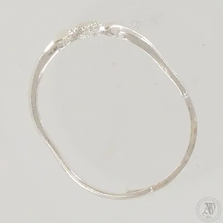 Viallinen sormus, 925,  Paino: 1,1 g