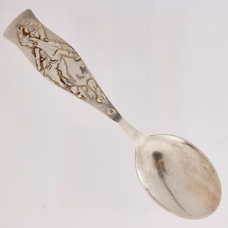 Kummilusikka, kaivertamaton, pituus 136mm, 813,  Paino: 29,2 g