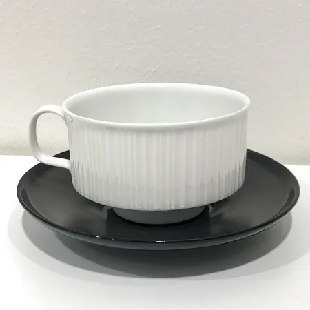 Kuusi mokkakuppia ja asettia, Rosenthal, Studio-linie, Tapio Wirkkala