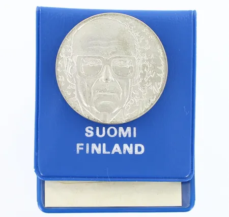 Juhlaraha, Urho Kekkonen 1975, nimellisarvo 10 markkaa, 500, Paino: 23,5 g