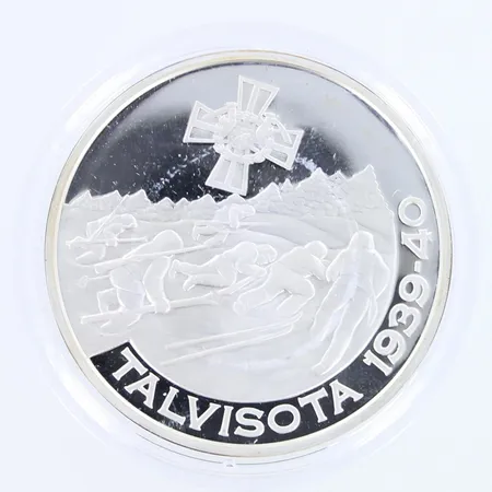 Muistomitali Talvisota 1939-40, 925,  Paino: 27,2 g