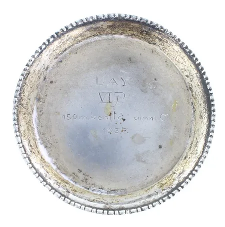 Lasinalunen, kaiverrettu, Ø70mm, 813,  Paino: 16,7 g
