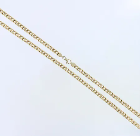 Panssarikaulaketju, leveys 5mm, pituus 60,5cm, 585,  Paino: 16,6 g