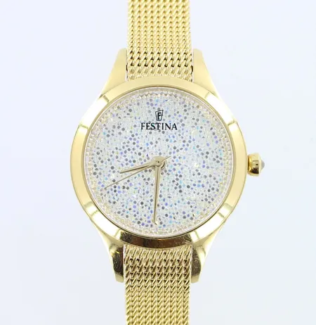 Teräsrannekello Festina,  Mademoiselle F20337/1, taulun Ø 31mm, rannekkeen pituus 145 - 190 mm, Quartz