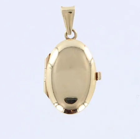 Medaljonki, korkeus 25mm, 585,  Paino: 2,1 g