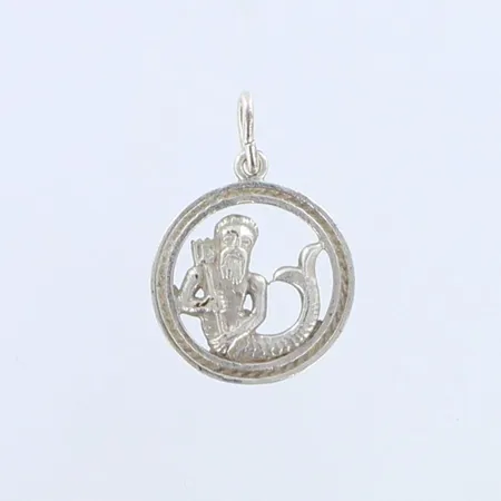 Horoskooppiriipus, korkeus 22mm, 925,  Paino: 1 g
