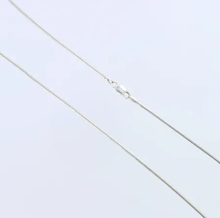 Käärmekaulaketju, pituus 44,5cm, 925,  Paino: 8,3 g