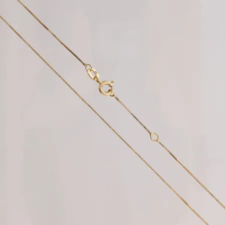 Venetsia-kaulaketju, pituus 47,5-49,5cm, 585,  Paino: 1,2 g