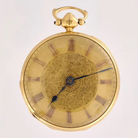 Kultataskukello, Maidstone Watch by Joseph Barling, Ø 42mm, mekaaninen, ei käy, 750br,