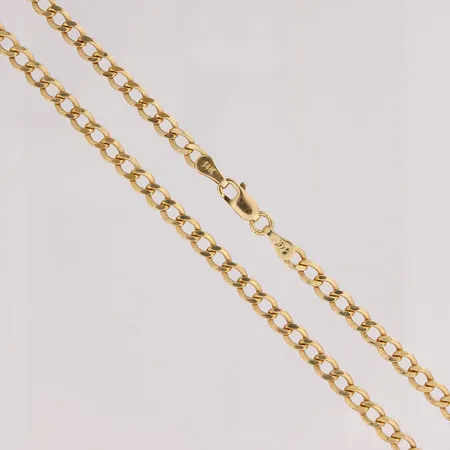 Panssarikaulaketju, pituus 60cm, leveys 4mm, 585,  Paino: 8 g