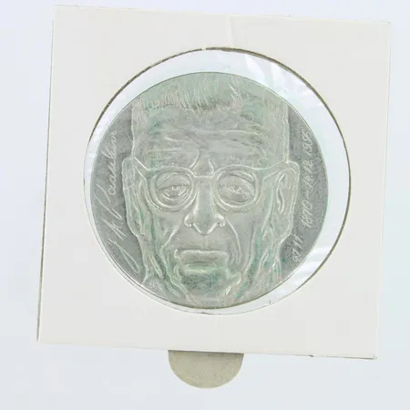 Juhlaraha, J.K Paasikivi 1970, nimellisarvo 10mk, 500,   Paino: 22,6 g