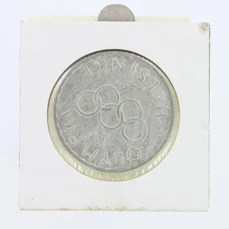 Olympiaraha, Suomi, 500 markkaa, Olympia XV Helsinki 1952, 500,   Paino: 11,9 g