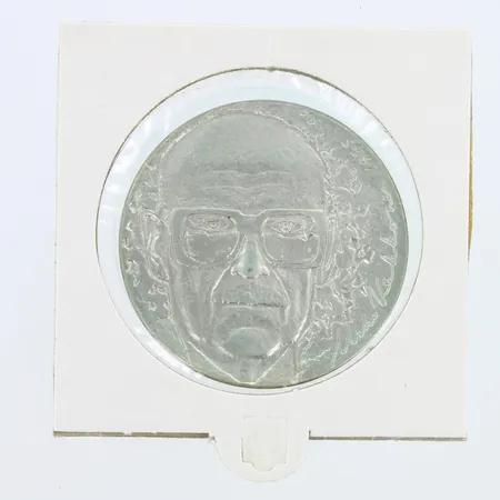 Juhlaraha, Urho Kekkonen 1975, nimellisarvo 10 markkaa, 500,   Paino: 23,5 g