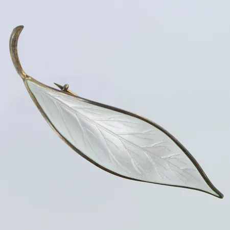 Emaloitu rintaneula, leveys 66mm, 925br,  Paino: 7,1 g