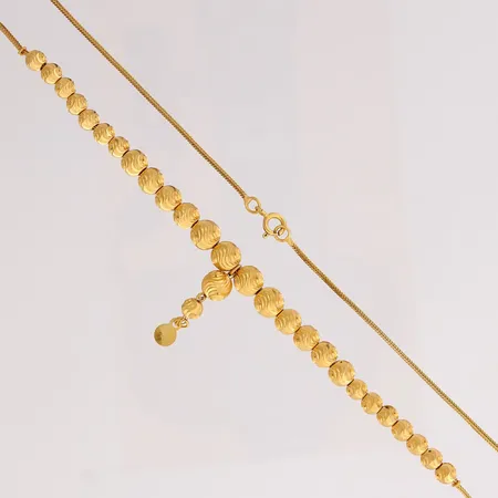 Kaulakoru, pituus 45,5cm, 875,  Paino: 11,8 g