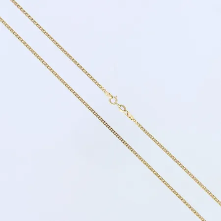 Panssarikaulaketju, pituus 55cm, leveys 2mm, 585,  Paino: 7,9 g