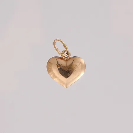 Sydänriipus, korkeus 14mm, 585,  Paino: 0,3 g