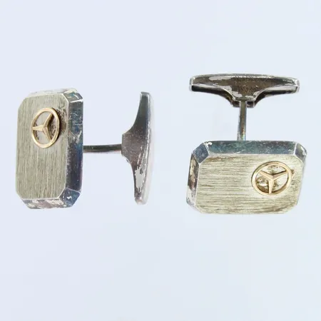 Mersu kalvosinnapit, mitat 13x18mm, 925,  Paino: 6,7 g