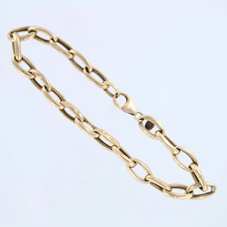 Ranneketju, painaumia, pituus 210mm, 585,   Paino: 7,6 g